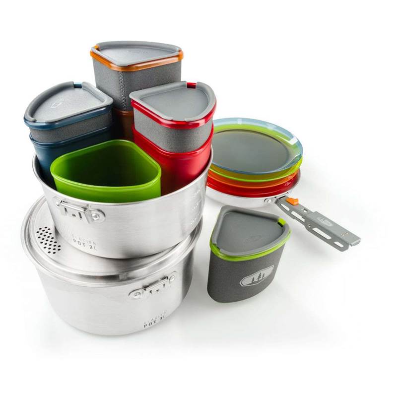 GSI Outdoors Glacier Stainless Camper Set-1